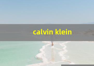 calvin klein